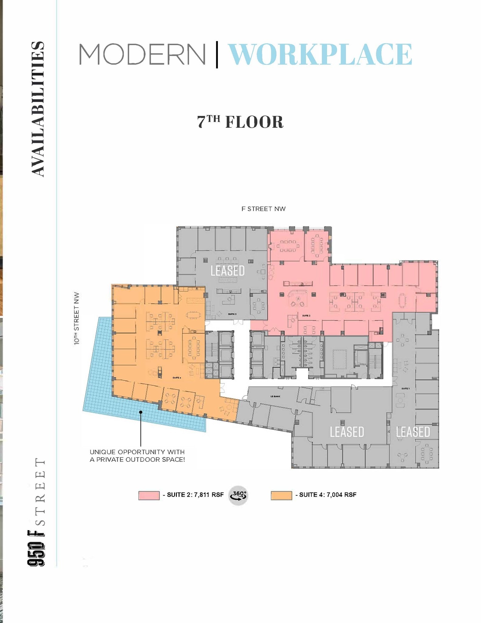 950 F St NW, Washington, DC for lease Floor Plan- Image 1 of 1