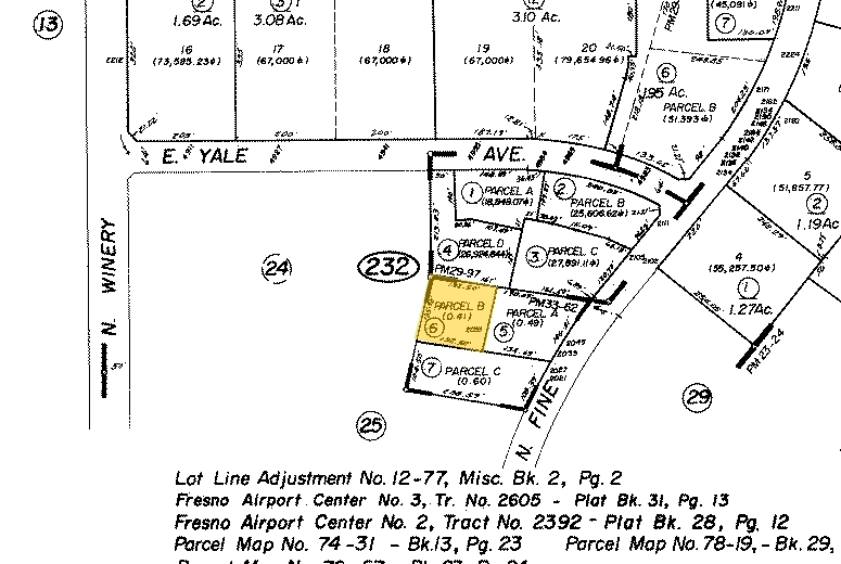 2033 N Fine Ave, Fresno, CA à louer - Plan cadastral - Image 1 de 15