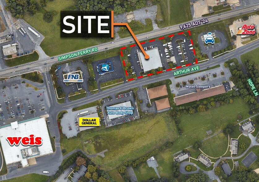 5024 Simpson Ferry Rd, Mechanicsburg, PA à vendre - Photo du bâtiment - Image 3 de 3
