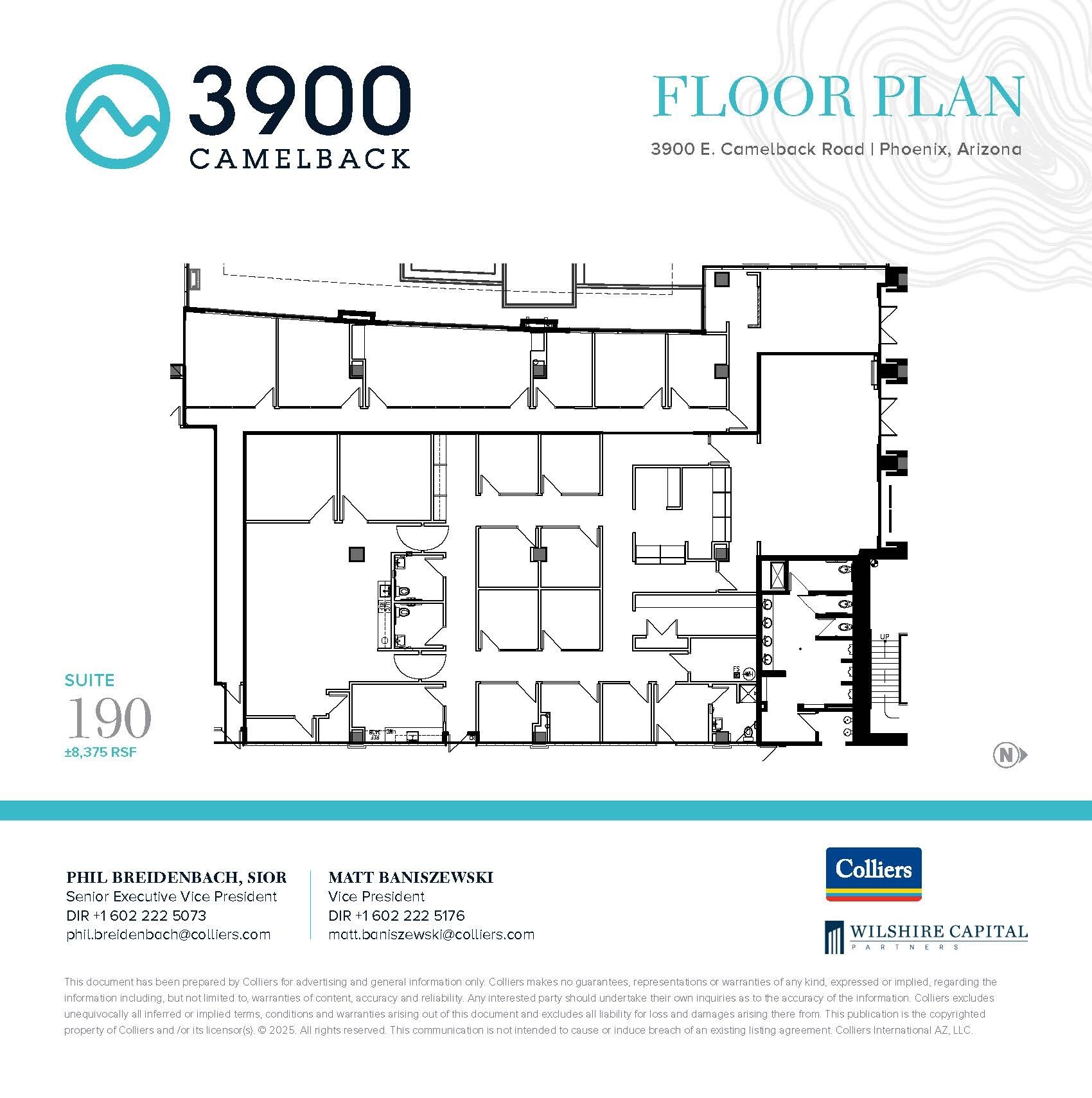 3900 E Camelback Rd, Phoenix, AZ for lease Floor Plan- Image 1 of 1