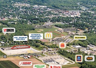 11181 Maple Ridge Rd, Medina, NY - AERIAL  map view