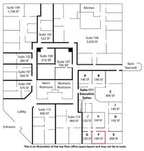 7950 S Lincoln St, Littleton, CO à louer Plan d’étage- Image 1 de 1