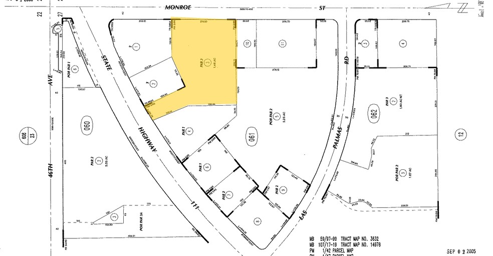 81955 US Highway 111, Indio, CA à louer - Plan cadastral - Image 2 de 2