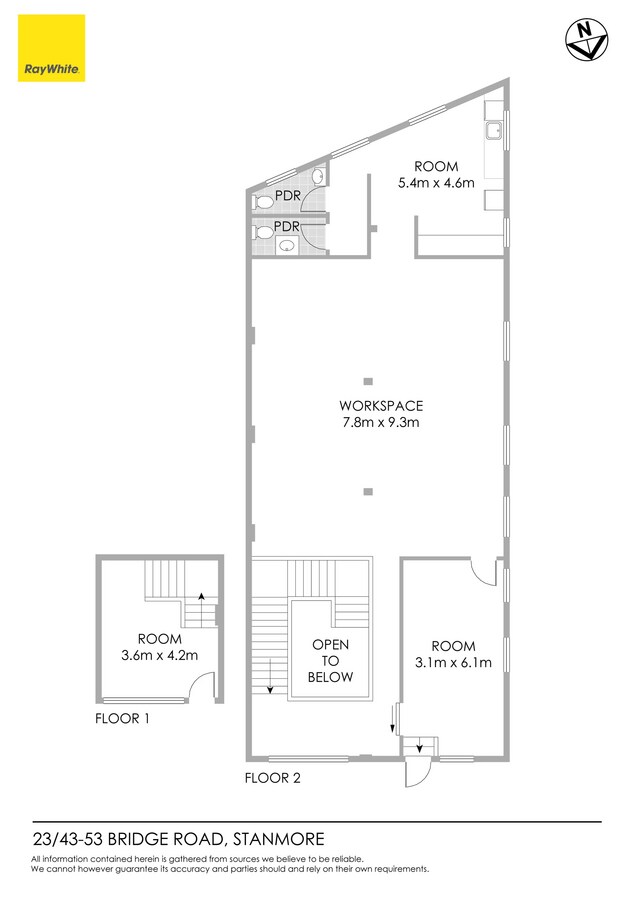 43-53 Bridge Rd, Stanmore, NSW 2048 - Unité 23 -  - Plan d’étage - Image 1 of 7