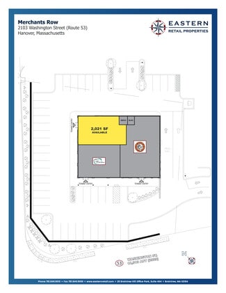 Plus de détails pour 2103 Washington St, Hanover, MA - Commerce de détail à louer