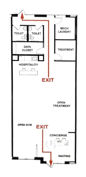 N96W17860 County Line Rd, Germantown, WI for lease - Floor Plan - Image 2 of 7