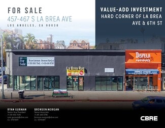 Plus de détails pour 457 La Brea ave, Los Angeles, CA - Commerce de détail à vendre