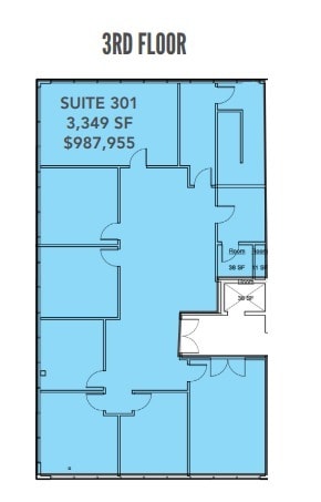 333 W 2230 N, Provo, UT 84604 - Unité 301 -  - Plan d’étage - Image 1 of 1