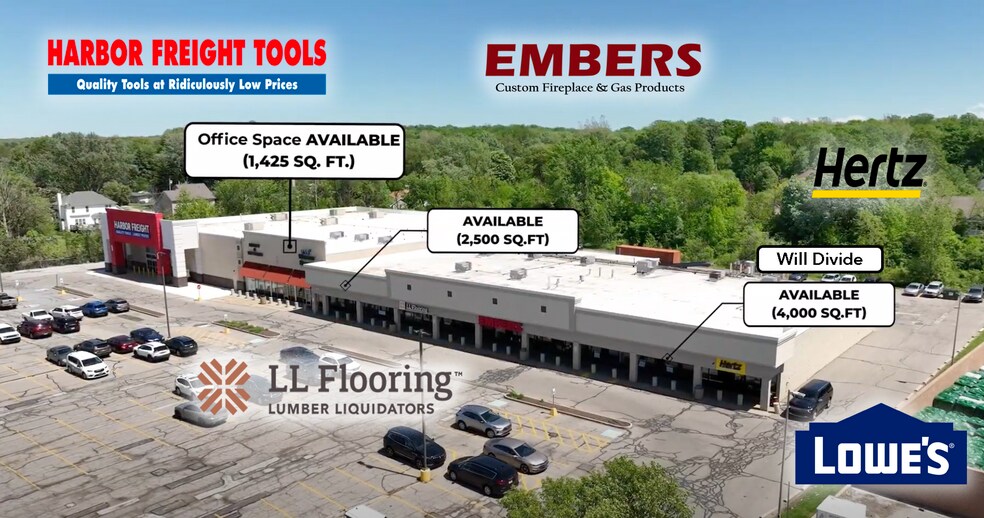 9662-9710 Mentor Ave, Mentor, OH à louer - Photo du bâtiment - Image 2 de 6