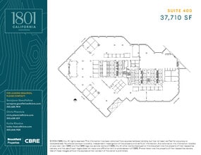 1801 California St, Denver, CO for lease Floor Plan- Image 1 of 1