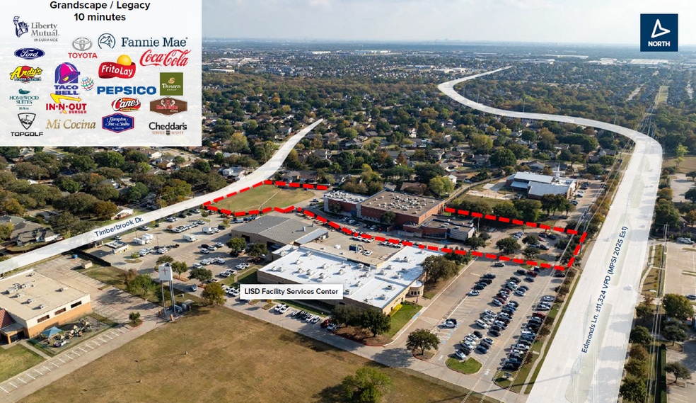 1597 Edmonds Lane, Lewisville, TX à louer - Photo du bâtiment - Image 2 de 2