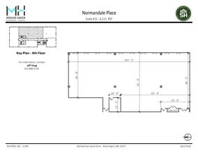 8201 Norman Center Dr, Bloomington, MN à louer Plan d’étage- Image 1 de 1