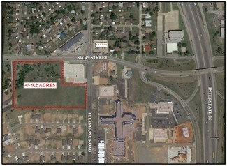 More details for SW 4th & Telephone Rd, Moore, OK - Land for Lease