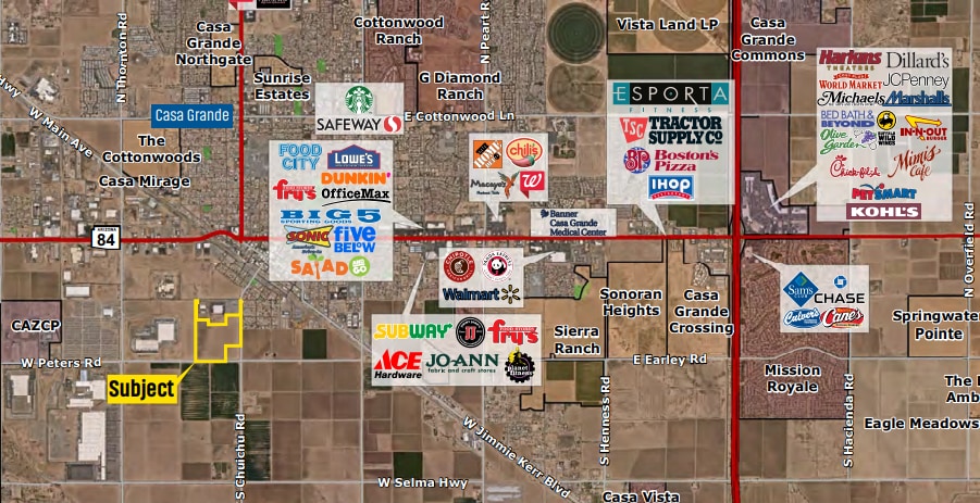 NWC Peters Road & Florence Street, Casa Grande, AZ for sale - Building Photo - Image 3 of 4