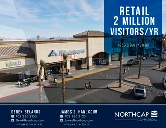 More details for 1600-1750 N Buffalo Dr, Las Vegas, NV - Retail for Lease