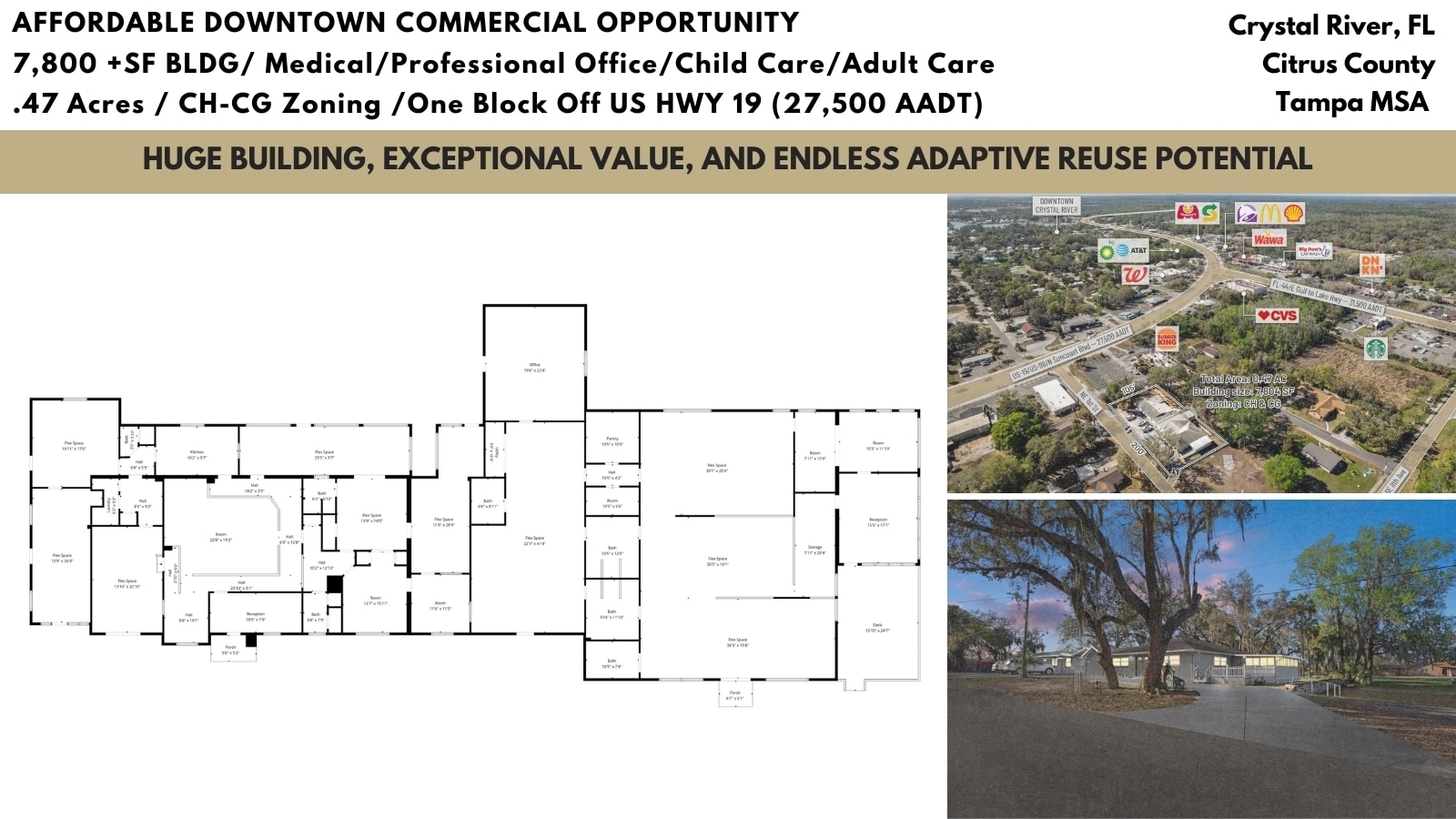 639 NE 1st St, Crystal River, FL for sale Primary Photo- Image 1 of 75