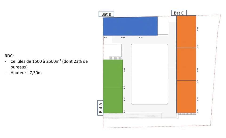 Rue Du Sausset, Tremblay-en-France for lease - Site Plan - Image 2 of 14