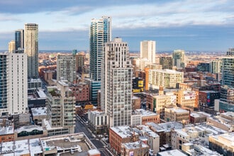 200 W Grand Ave, Chicago, IL - Aérien  Vue de la carte