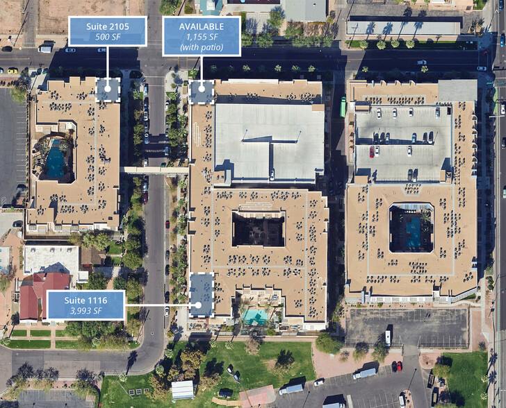 1313 N 2nd St, Phoenix, AZ for lease - Aerial - Image 2 of 7