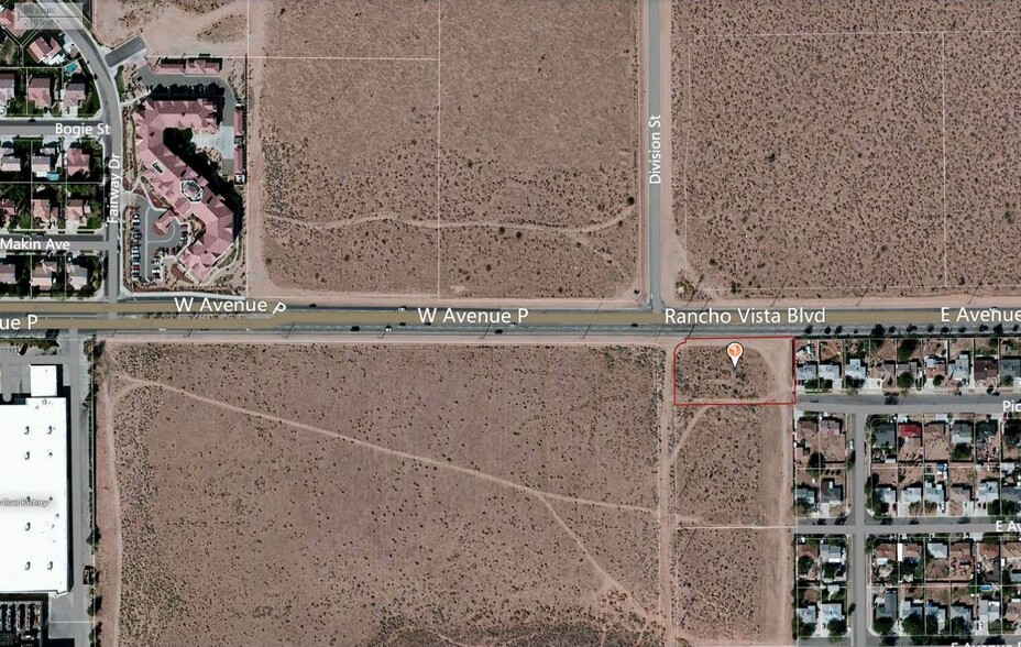 SE Avenue P @ Division Street, Palmdale, CA for sale - Primary Photo - Image 1 of 6