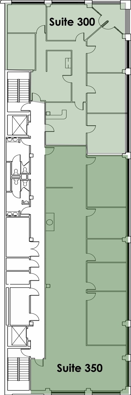 327 Congress Ave, Austin, TX à louer Plan d’étage- Image 1 de 1