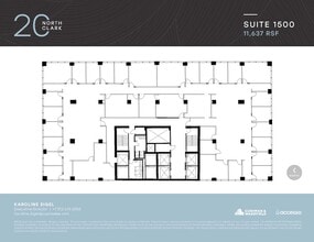 20 N Clark St, Chicago, IL for lease Floor Plan- Image 1 of 1