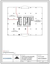 350 Albert St, Ottawa, ON for lease Site Plan- Image 1 of 1