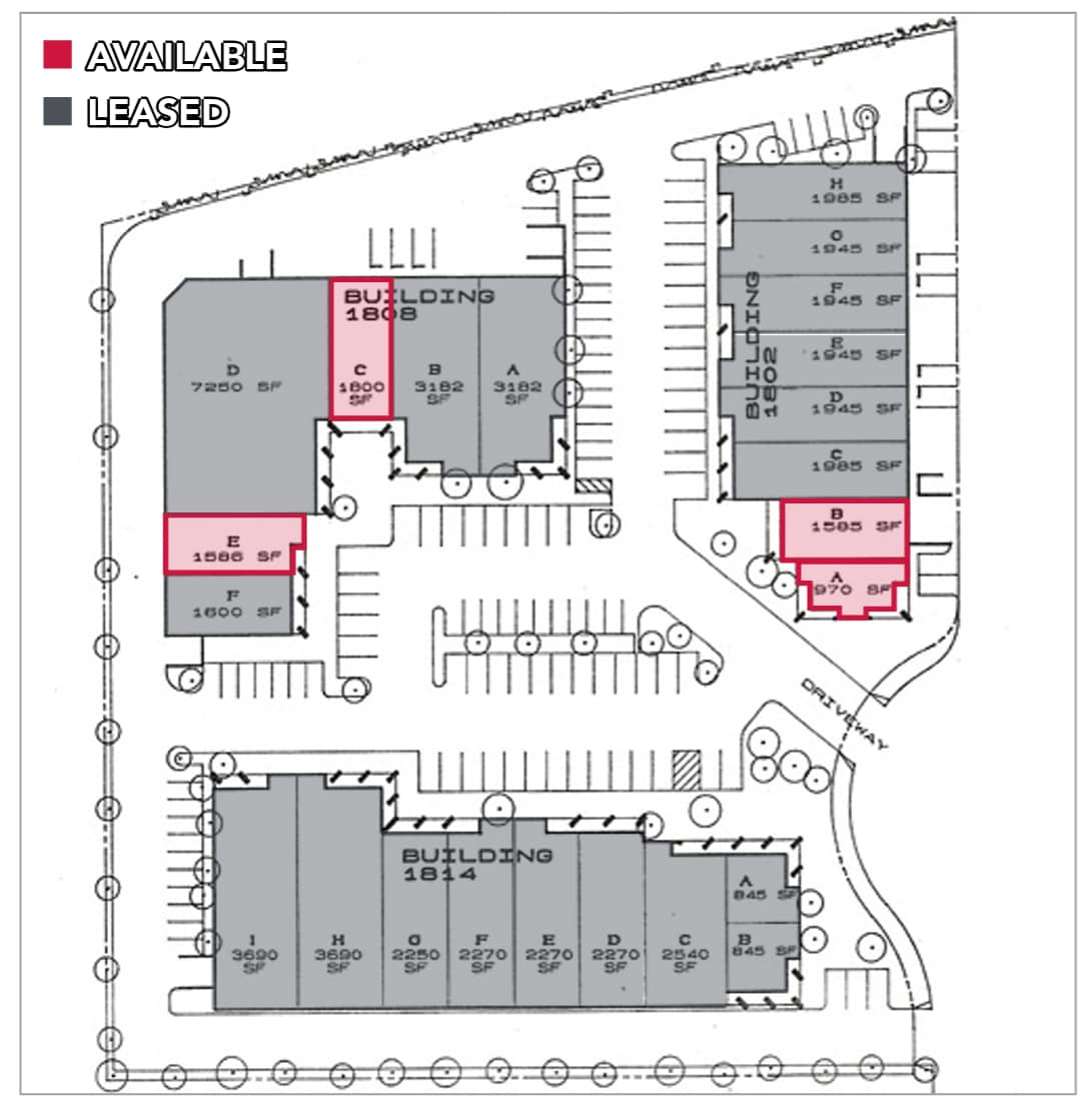 1814 Commercenter W, San Bernardino, CA for lease Site Plan- Image 1 of 1