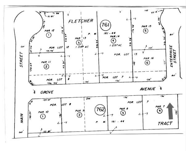 1216 W Grove Ave, Orange, CA for lease - Plat Map - Image 2 of 4