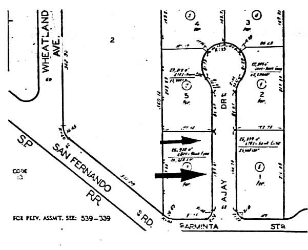7915-7919 Ajay Dr, Sun Valley, CA à vendre - Plan cadastral - Image 2 de 18