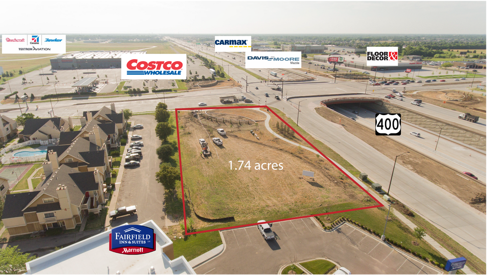 465 S Webb Rd, Wichita, KS à louer - Photo du bâtiment - Image 2 de 3