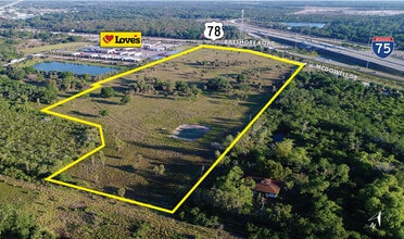 17201 McDowell Dr, North Fort Myers, FL - AERIAL  map view - Image1