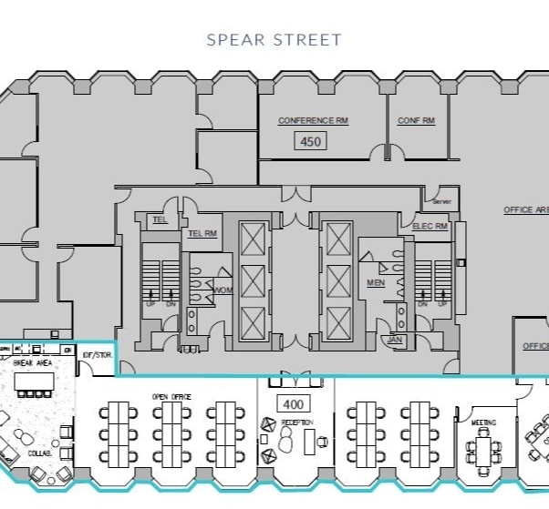 101 Mission St, San Francisco, CA for lease Floor Plan- Image 1 of 1
