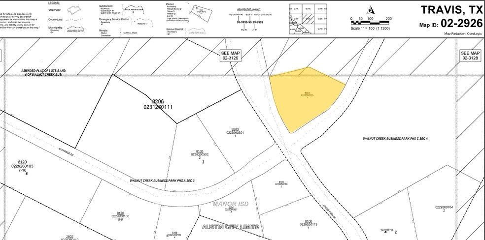 8201 Cross Park Dr, Austin, TX à louer - Plan cadastral - Image 3 de 6