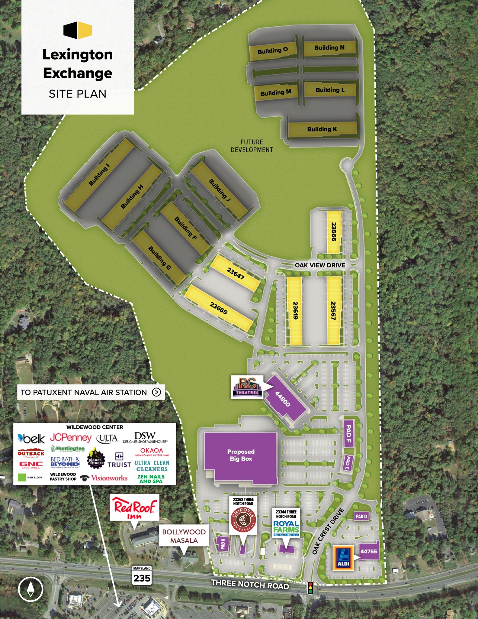 Three Notch Rd, California, MD for lease Site Plan- Image 1 of 1