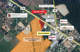 Plus de détails pour 35639 Farm to Market 1774, Pinehurst, TX - Terrain à vendre