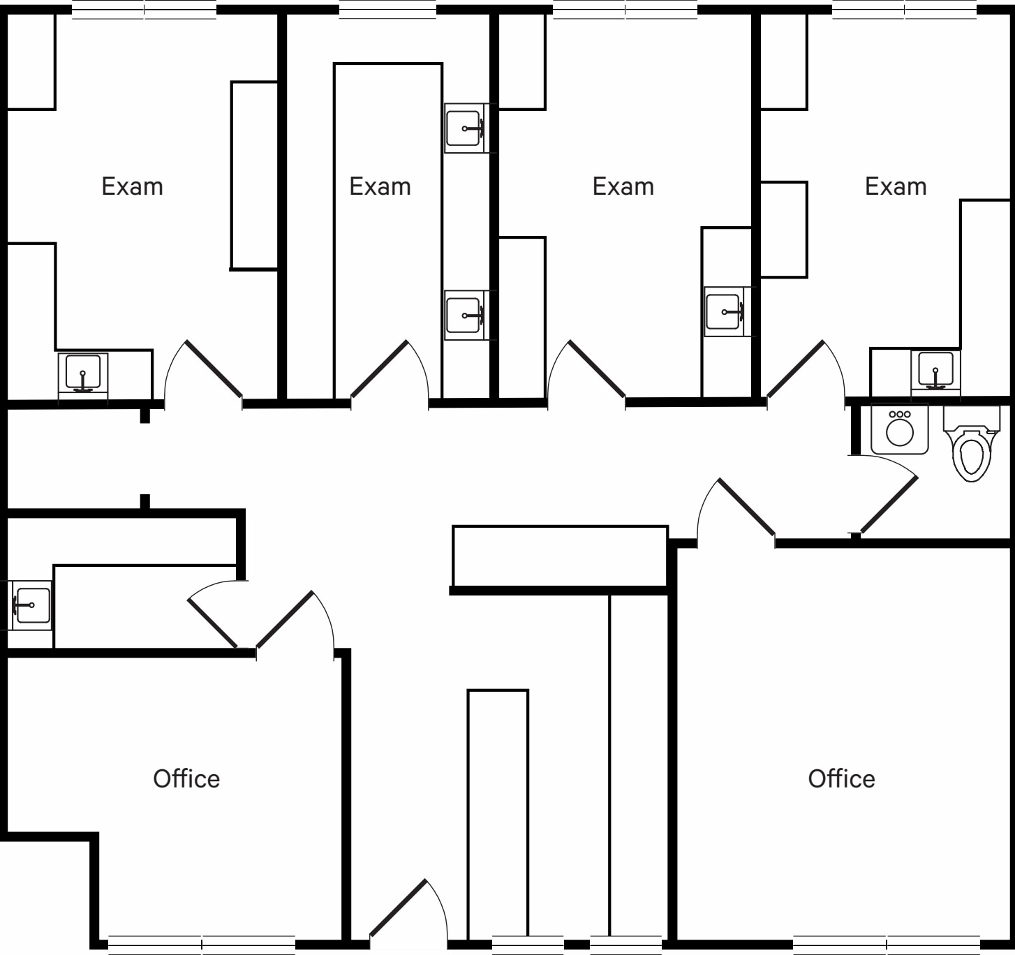 14525-14547 S Bascom Ave, Los Gatos, CA à louer Plan d’étage- Image 1 de 3