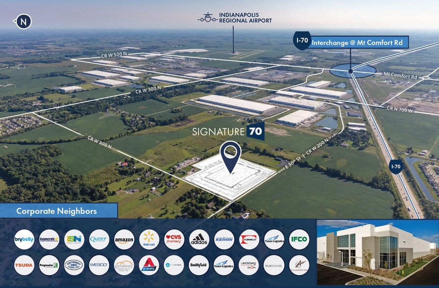 7780 W 200 N, Greenfield, IN à louer - Photo du bâtiment - Image 2 de 3