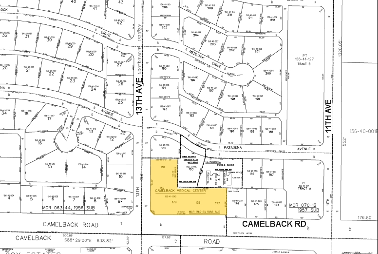 1212 W Camelback Rd, Phoenix, AZ for sale - Plat Map - Image 2 of 19