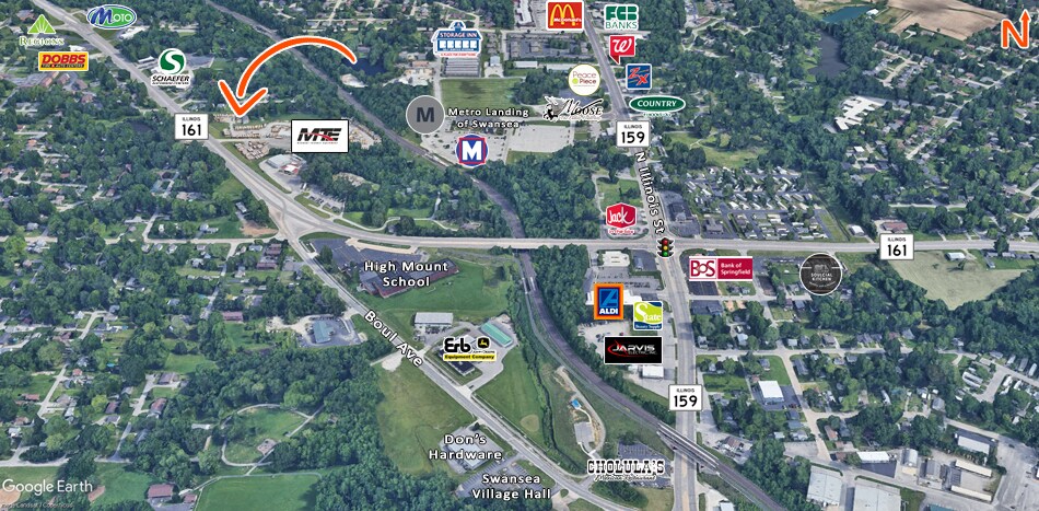 815 N Belt W, Swansea, IL à vendre - Photo du bâtiment - Image 2 de 5