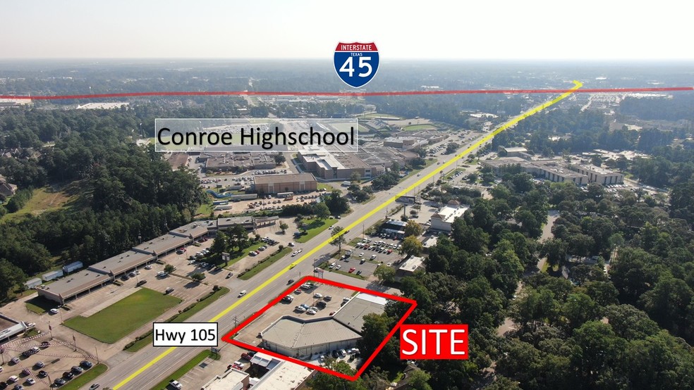 3401 W Davis Rd, Conroe, TX à louer - Photo du bâtiment - Image 2 de 4