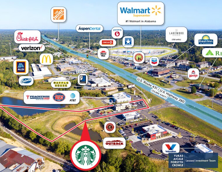 3539 US 431, Phenix City, AL à vendre - Photo du bâtiment - Image 2 de 8