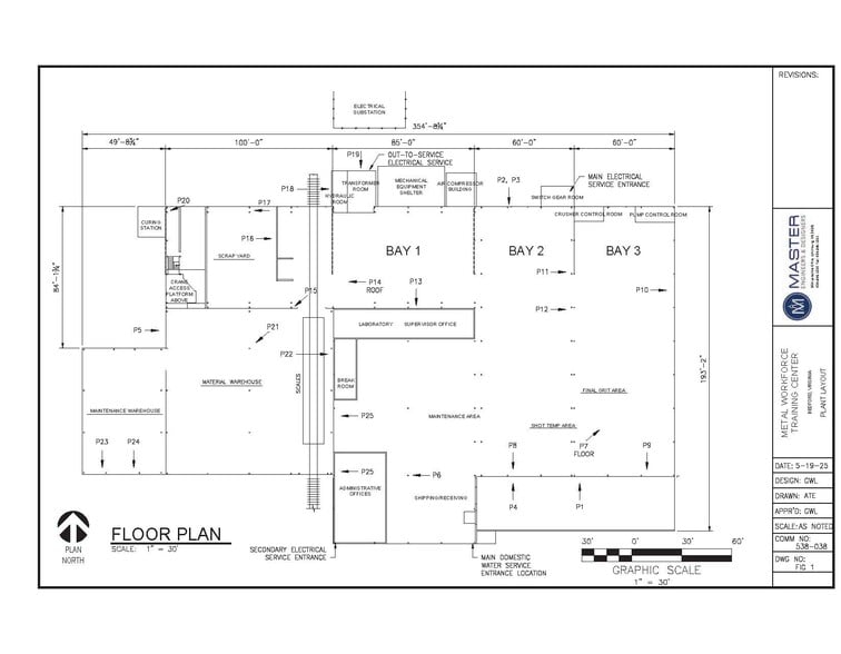 1 Abrasive Ave, Bedford, VA à louer - Plan d’étage - Image 2 de 2