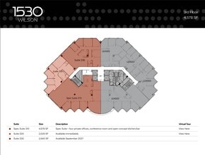 1530 Wilson Blvd, Arlington, VA for lease Floor Plan- Image 1 of 1