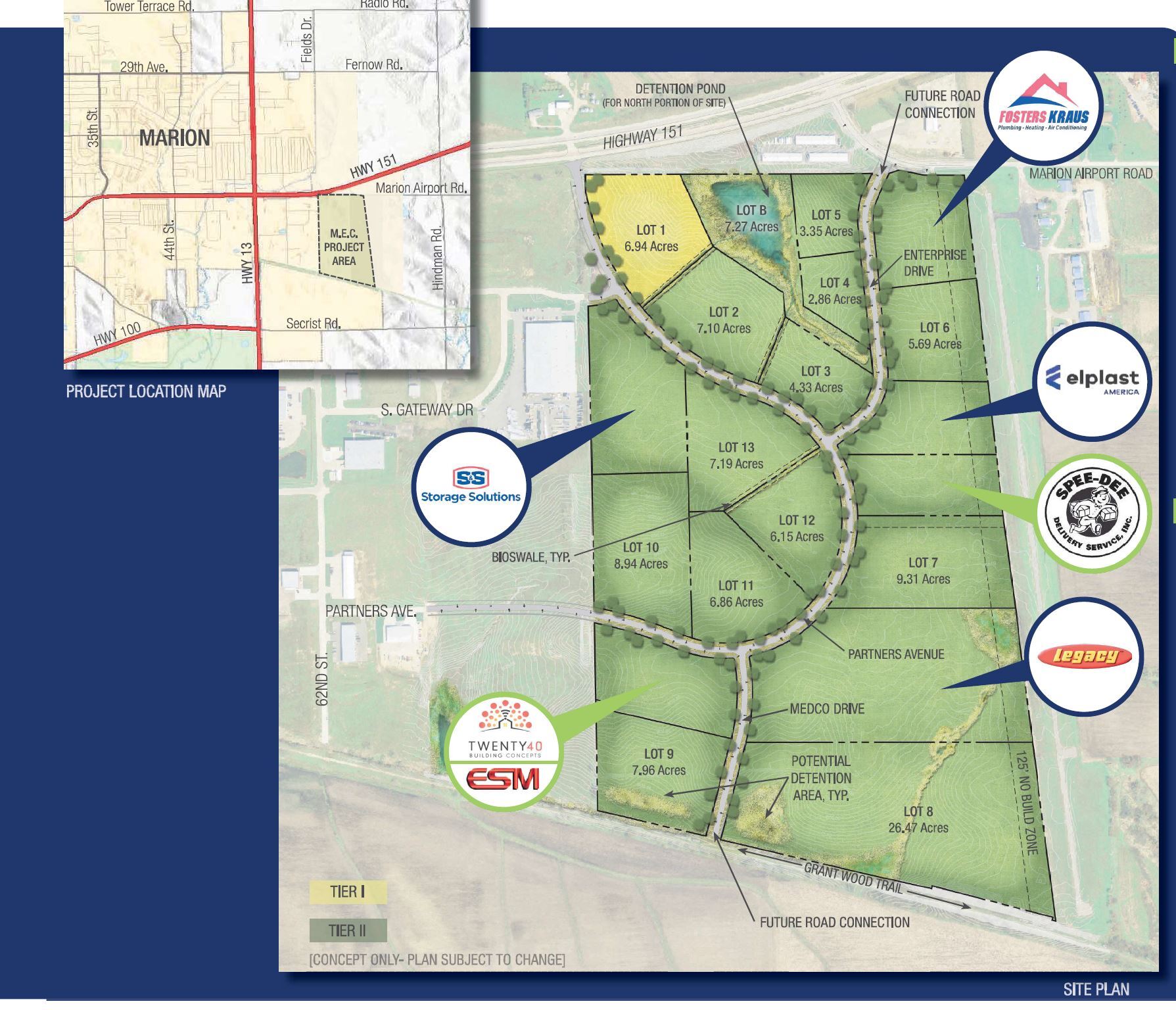 Corner Of Highways 151 & 13, Marion, IA for sale Building Photo- Image 1 of 11