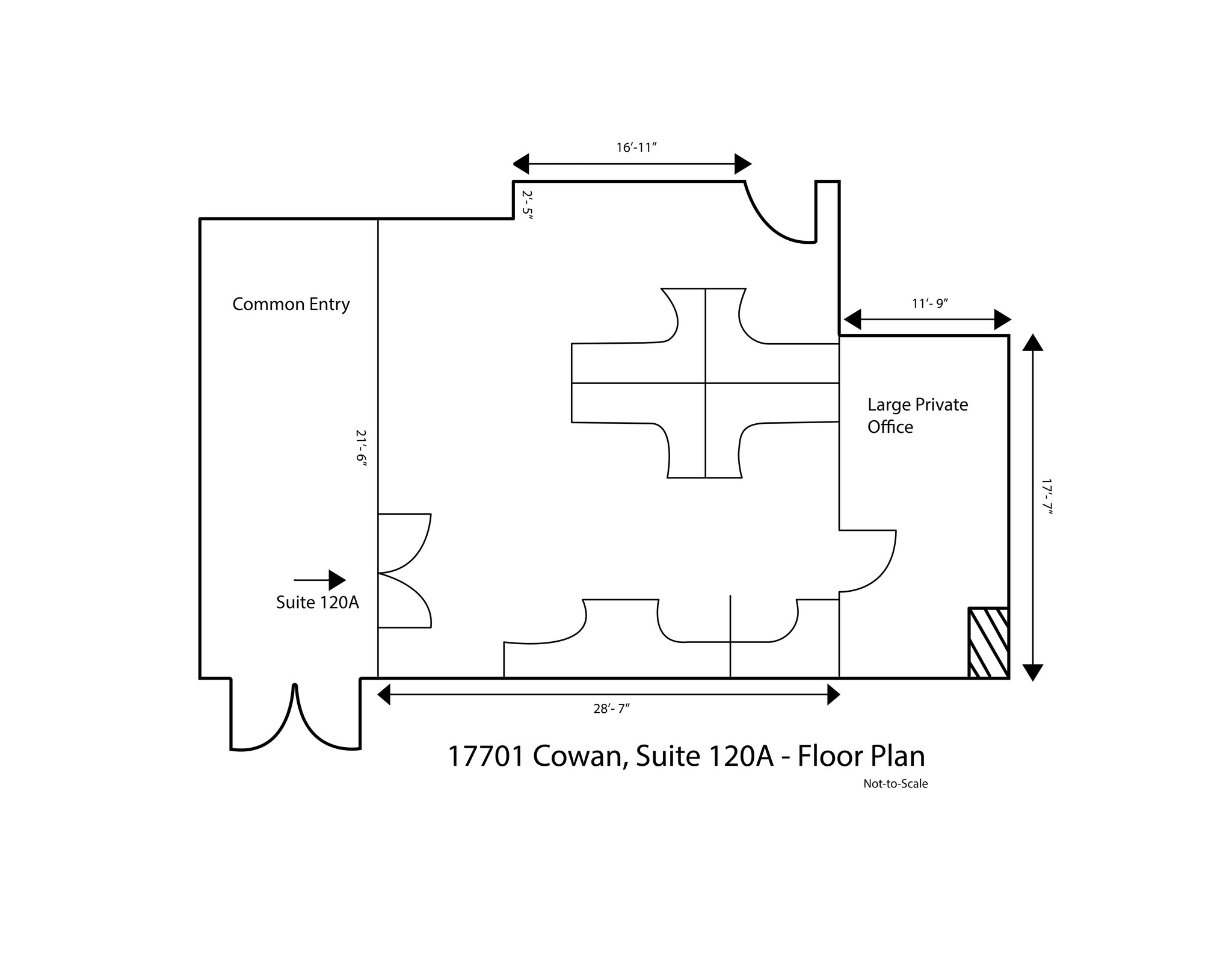 17701 Cowan, Irvine, CA for lease Site Plan- Image 1 of 5