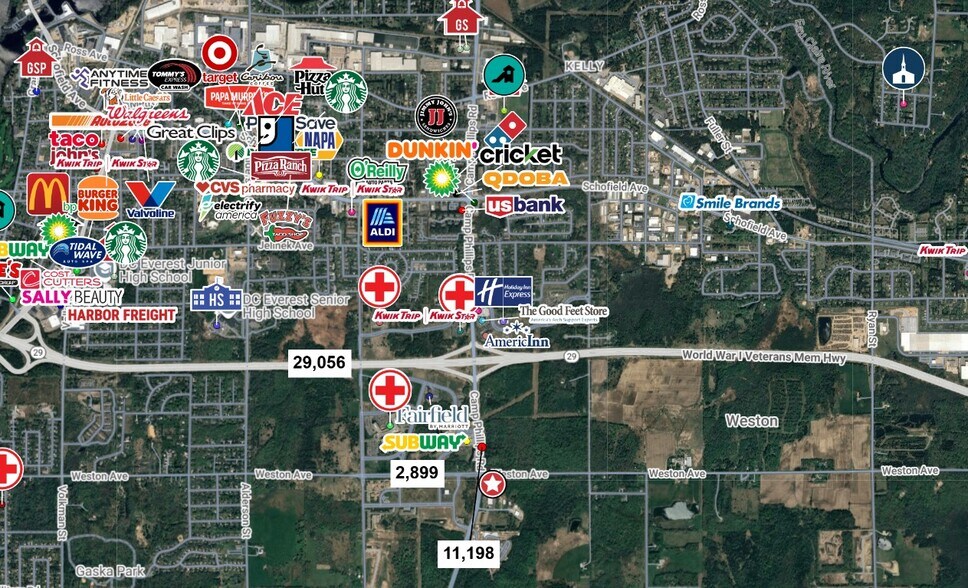 4103 Weston Ave, Weston, WI à vendre - Photo du bâtiment - Image 2 de 3