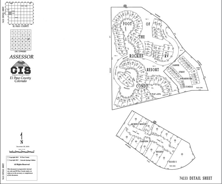 845 W Moreno Ave, Colorado Springs, CO for sale - Plat Map - Image 2 of 28