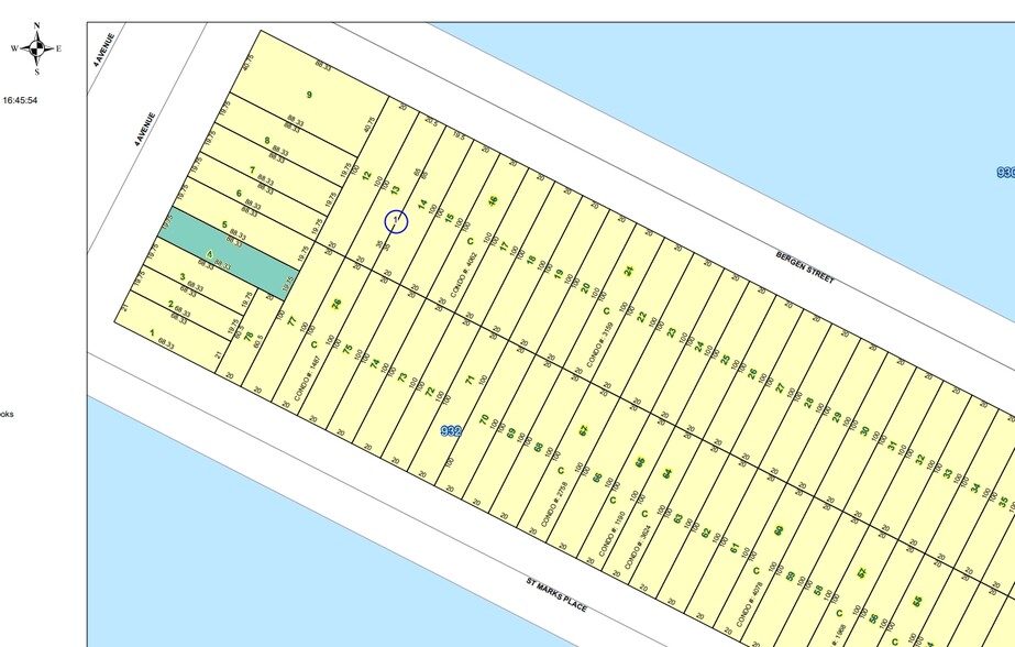 71 4th Ave, Brooklyn, NY à vendre - Plan cadastral - Image 3 de 3