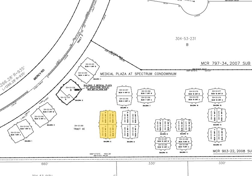 3509 S Mercy Rd, Gilbert, AZ à louer - Plan cadastral - Image 2 de 9